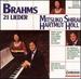 Brahms: 21 Lieder