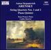 Arensky/String Quartets 1 and 2