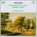 Brahms: Piano Sonata No. 3; Ballades, Op. 10