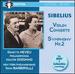 Sibelius: Violin Concerto, Symphony No. 2