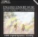 English Consort Music