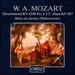 W. A. Mozart: Divertimenti KV 439b; Duos KV 487
