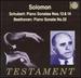 Piano Sonatas Nos. 13, 14 and 32 (Solomon)