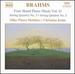 Brahms-Four Hand Piano Music, Vol 11