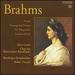 Brahms: Nanie / Gesang Der Parzen / Alto Rhapsody / Schicksalslied, Opp. 53, 54, 82, 89