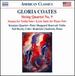 Gloria Coates: String Quartet No. 9 / Sonata for Violin / Lyric Suite for Piano Trio