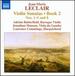 Leclair: Violin Sonatas, Op.2: Nos 1-5, 8