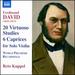 David: 20 Virtuoso Studies [Reto Kuppel] [Naxos: 8573048]