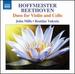 Hoffmeister: Duos for Violin & Cello [John Mills; Bozidar Vukotic] [Naxos: 8573541]