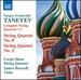 Taneyev: String Qtets 8 & 2 [Carpe Diem Quartet, James Buswell] [Naxos: 8573671]