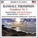 Thompson: Symphony No. 2; Adams: Drift and Providence; Barber: Symphony No. 1 [National Orchestral Institute Philharmonic; James Ross] [Naxos: 8559822]