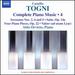 Togni: Complete Piano Music 4 [Aldo Orvieto] [Naxos: 8573431]