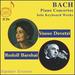 Bach: Piano Concertos [Vasso Devetzi; the Moscow Chamber Orchestra] [Doremi: Dhr-8063/4]