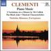 Clementi: Piano Music-5 Variations on a Minuet By Mr Collick; the Black Joke; Musical Characteristics [Nicholas Rimmer] [Naxos: 8573957]