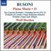 Busoni: Piano Music Vol. 11 [Wolf Harden] [Naxos: 8573982]