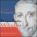 Poulenc: Et Vogue La Galare; Melodies