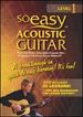 So Easy: Acoustic Guitar Lessons, Level 1 [Dvd]