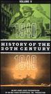 History of the 20th Century 5: 1940-1949 [Vhs]