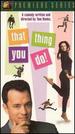 That Thing You Do [Vhs]
