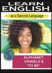 Learn Global English: Alphabet, Vowels & to Be