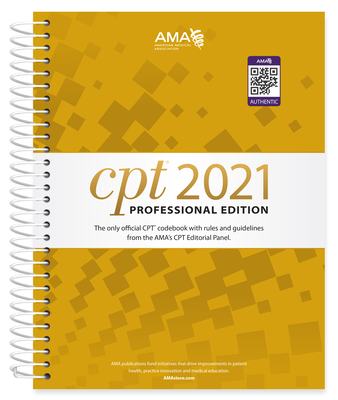 CPT 2021 Professional Edition - American Medical Association