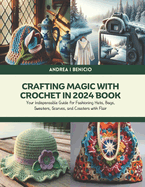 Crafting Magic with Crochet in 2024 Book: Your Indispensable Guide for Fashioning Hats, Bags, Sweaters, Scarves, and Coasters with Flair