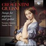 Crescentini, Giuliani: Songs for Soprano and Guitar