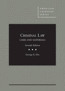 Criminal law: cases and materials
