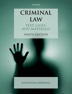 Criminal Law: Text, Cases, and Materials