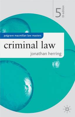Criminal Law - Herring, Jonathan