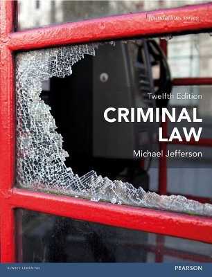 Criminal Law - Jefferson, Michael