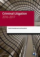 Criminal Litigation 2016-2017