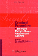 Criminal Procedure: Essay and Multiple-Choice Questions and Answers