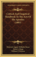 Critical and Exegetical Handbook to the Acts of the Apostles (1883)