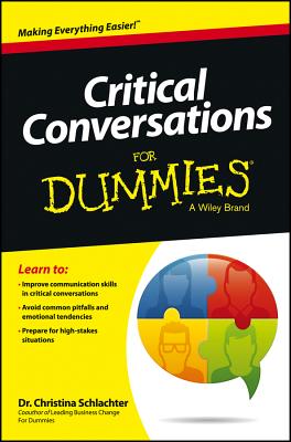 Critical Conversations For Dummies - Schlachter, Christina Tangora