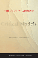 Critical Models: Interventions and Catchwords
