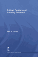 Critical Realism and Housing Research