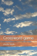 Crossword game: puzzle book