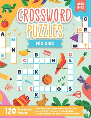 Crossword Puzzles For Kids Aged 8-12: Adventures in Words - Wrenn, Emily B