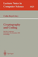 Cryptography and Coding: Fifth Ima Conference; Cirencester, UK, December 1995. Proceedings