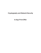 Cryptography and Network Security: Principles and Practice -- Print Offer [loose-Leaf]