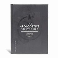 CSB Apologetics Study Bible, Hardcover: Black Letter, Defend Your Faith, Study Notes and Commentary, Ribbon Marker, Sewn Binding, Easy-To-Read Bible Serif Type