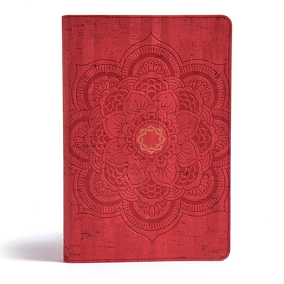 CSB Essential Teen Study Bible, Red Flower Cork Leathertouch - B&h Kids Editorial, and Csb Bibles by Holman