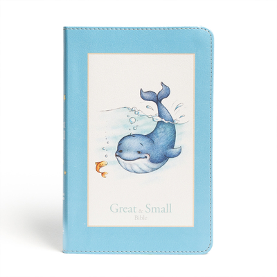 CSB Great and Small Bible, Blue Leathertouch: A Keepsake Bible for Babies - Csb Bibles by Holman
