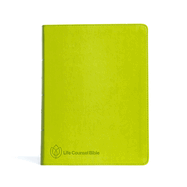 CSB Life Counsel Bible, Apple Green Leathertouch: Practical Wisdom for All of Life