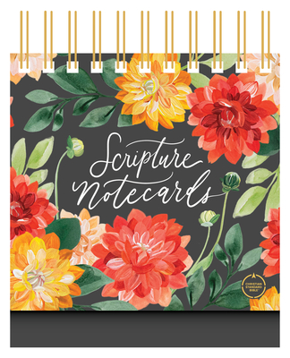 CSB Scripture Notecards, Hosanna Revival Edition, Dahlias - Hosanna Revival