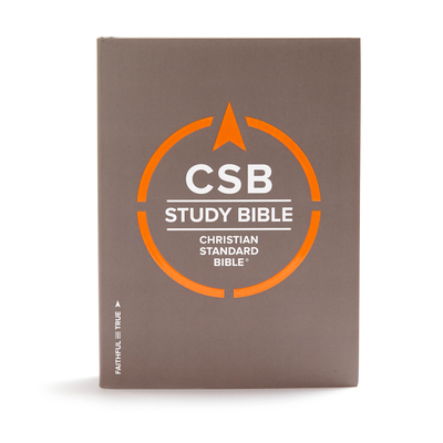 CSB Study Bible, Hardcover: Red Letter, Study Notes and Commentary, Illustrations, Ribbon Marker, Sewn Binding, Easy-To-Read Bible Serif Type - Csb Bibles by Holman