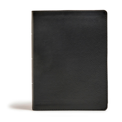 CSB Tony Evans Study Bible, Black Genuine Leather: Study Notes and Commentary, Articles, Videos, Easy-To-Read Font - Evans, Tony, Dr., and Csb Bibles by Holman (Editor)
