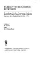 Current Chromosome Research: Proceedings of the Kew Chromosome Conference Held at the Jodrell Laboratory, the Royal Botanic Gardens, Kew, England, July 1st-3rd, 1976