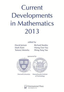Current Developments in Mathematics 2013